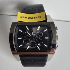 Diesel DZ-4140 Rare Mens Large Chronograph Watch New Battery