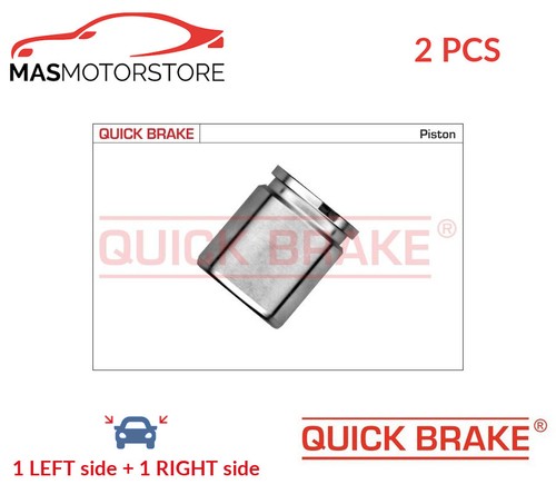 Brake caliper piston - caliper, pair