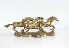 Large Brass Stallions