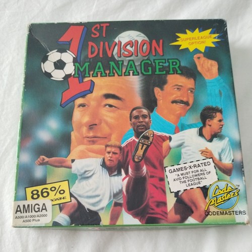 1st division manager amiga - 1st,