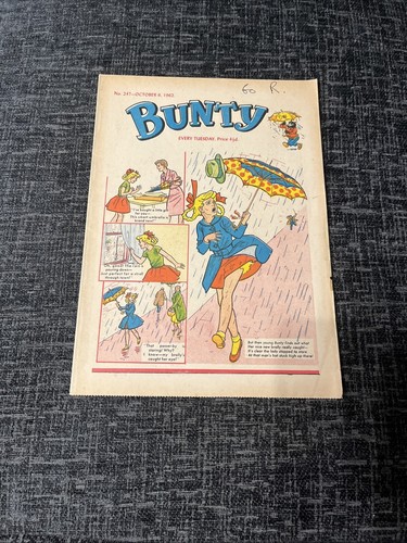 Bunty comic october 1962 - bunty,