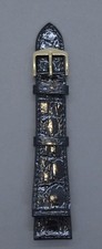 NEW GENUINE CROCODILE  HIRSCH WATCH STRAP 