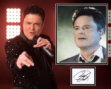 DONNY OSMOND SIGNED PHOTO