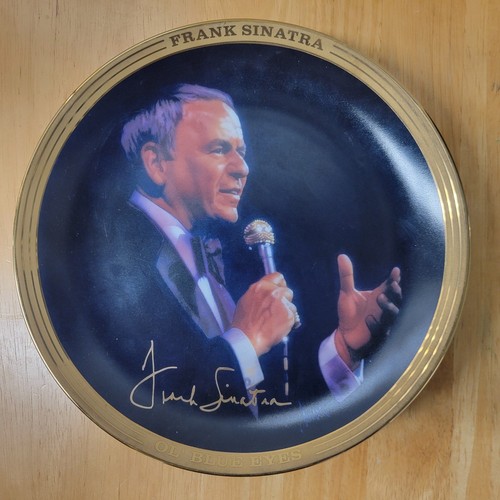 Frank sinatra collector plate - sinatra,