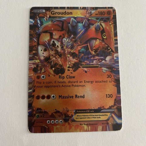 Pokémon tcg groudon 160 - pokémon, ex