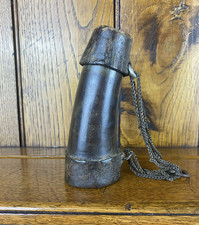 Antique Snuff Horn Leather