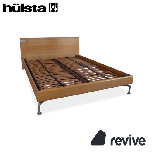 Hülsta wooden bed - bed, brown