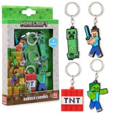 Minecraft Keyring - Set of 4