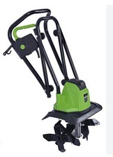 ToolTronix 750w Electric Garden Tiller Cultivator Soil Rotovator Rotavator