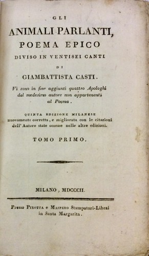 Book casti giambattista - casti,