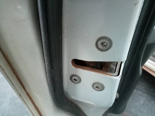 Left front door - left, lock