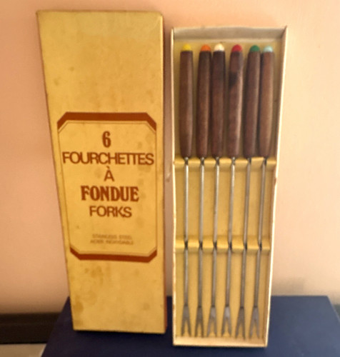 Vintage fondue forks 6 - vintage,,