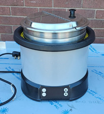 VOLLRATH INDUCTION SOUP KETTLE MODEL 741110210 10.5 LTR NEVER USED ONLY £295+VAT