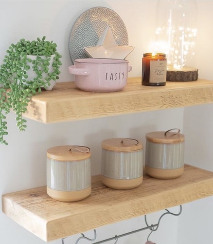 Rustic finish pine - finish, floating