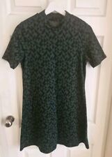 Select Size 10 Green Geo Dress