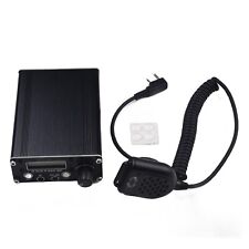 Portable QRP Transceiver with Built in Microphone and Antenna Connector