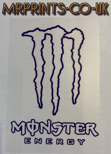 Customisable monster decal - monster,