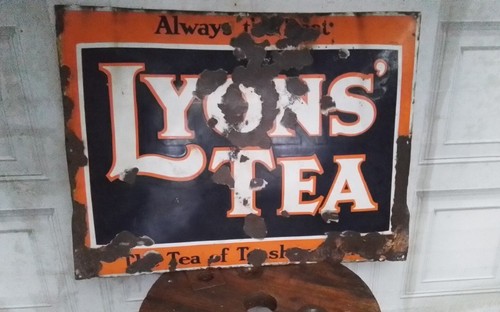 Vintage lyons tea convex - vintage,