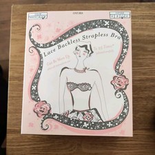 Lace Backless Strapless Bra