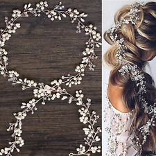 Crystals Hairband Wedding Rhinestone Hair Vine Sparkle Accessories for Bridal