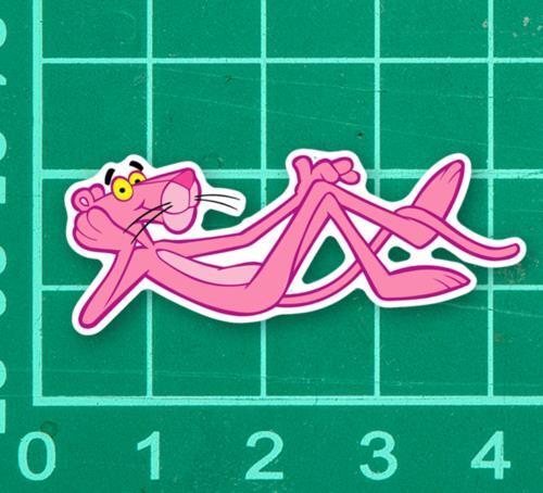 Pink panther sticker decal - pink,
