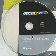 Sat Nav Disc United Kingdom Ireland 2014/2015 Range Rover Discovery Freelander