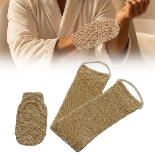 Natural hemp exfoliating back - exfoliating,