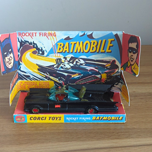 Corgi toys rocket firing - corgi,