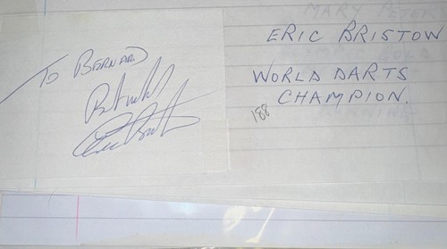 Eric bristow 1980s darts - bristow,