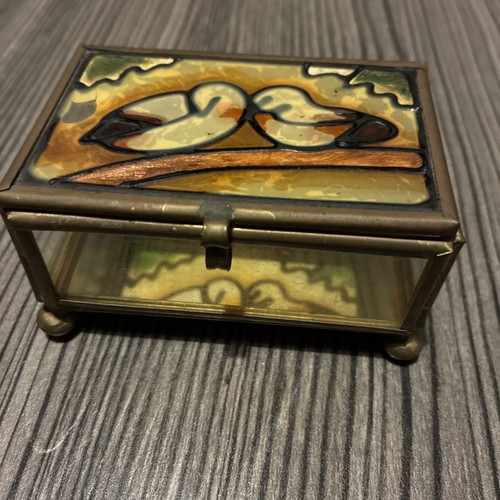 Vintage brass and hand painted - vintage,