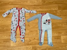 London Themed Sleepsuits With Feet  |  Age 18-24 Months