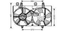 AVA Radiator Cooling Fan