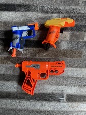 Nerf SnapFire Jolt Small Yellow Bundle VGC Toy Dart Kids Foam Shoot Gun Blaster 
