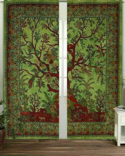 Indian mandala tapestry - indian,