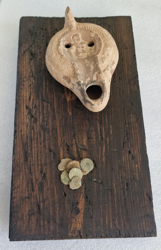 Genuine ancient bronze - bronze, coin