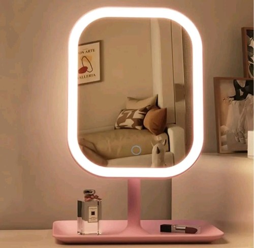Led makeup mirror with - led,