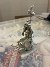 Warhammer The Old World Savage Orc Shaman On Boar Metal Oop Bonesplitterz