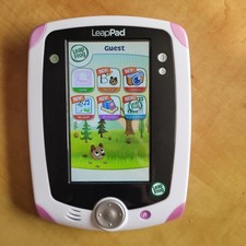 Leapfrog LeapPad Purple Learning Tablet with Case Working On Battery