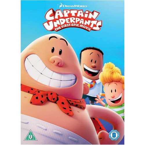 Captain underpants dvd - captain,