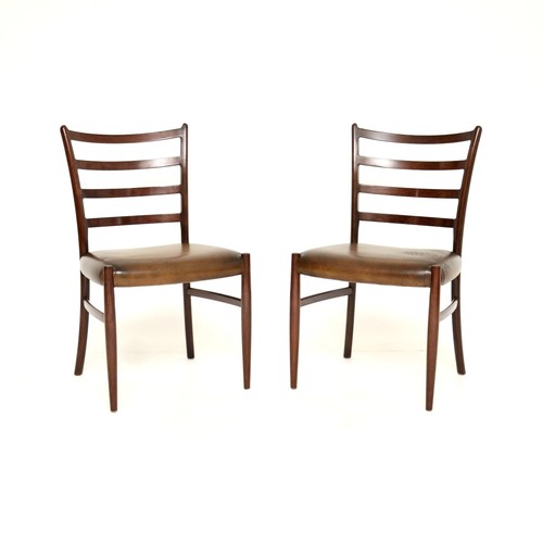 Pair danish rosewood - of,