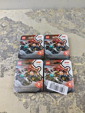 4x LEGO F1 Collectible Race Cars Toys - Get 1 of 12 Mini Car Models with Drivers