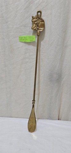Solid brass horse - brass, head