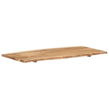 Table Top Solid Wood 118x(50-60)x2.5 Cm B