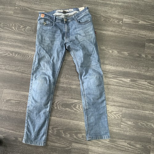 Denim motorcycle trousers - denim,