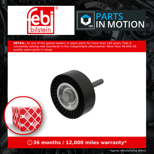 Aux belt idler pulley - aux,