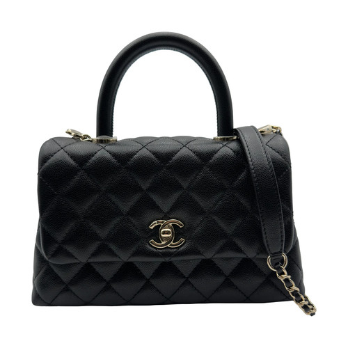 Chanel coco handle black - chanel,