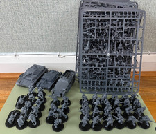 Bolt Action - Germans, Italians, British, Shiks Bundle - 28mm WW2 (USED)