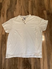 Mantaray Xxl Mens 4 Button Yellow T Shirt 