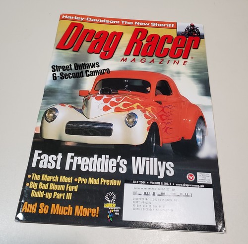 Drag racer magazine - racer, 2004