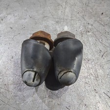 Renault Clio Mk2 2001-2006 Black Plastic PAIR Xenon Headlight Washer Jets